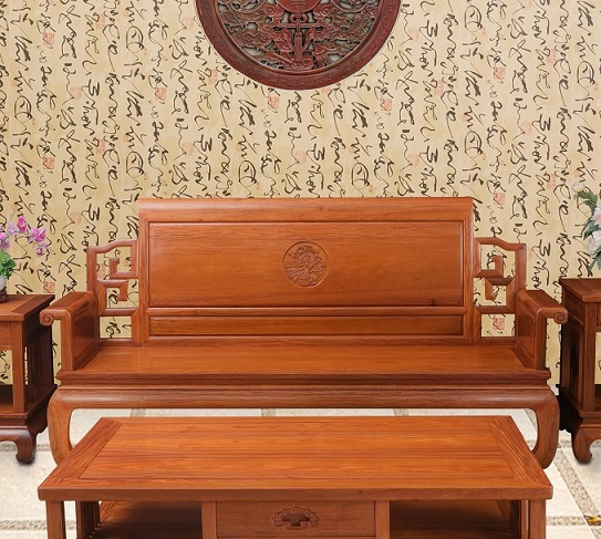 缅花新中式沙发